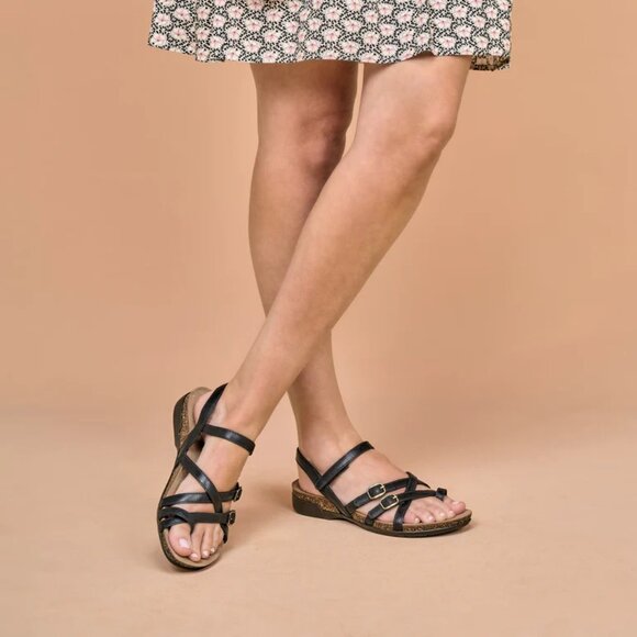Dansko Roslyn Leather Sandals - Picture 1 of 9